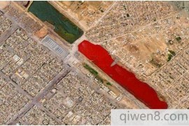 伊拉克血湖的湖水为什么是红色的