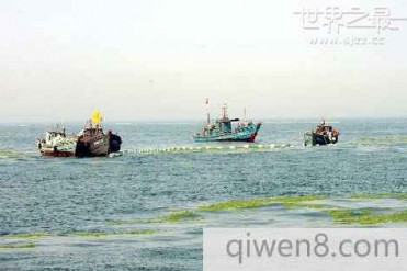 世界上最长的海上隔离防护设施