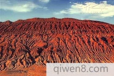 中国最热的地方—中国火焰山新疆吐鲁番盆地
