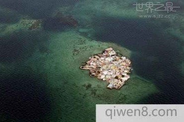 世界上最拥挤的小岛