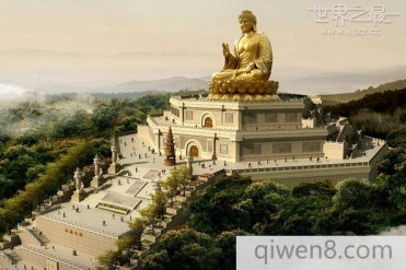 世界最高的青铜坐佛
