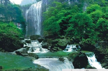 中国宽度最大的瀑布