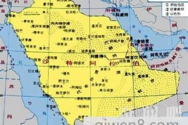 世界最大的半岛:阿拉伯半岛简介,地图