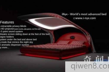 世界上最奢华的床! 能变身家影剧院、打造绚烂星空