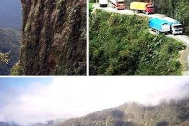 世界上最危险的公路:玻利维亚"死亡之路"
