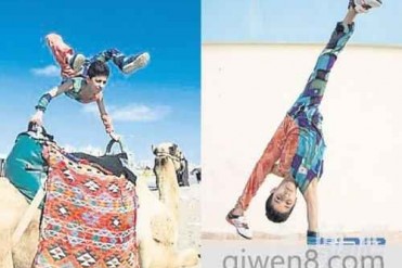 世界上用胸口支撑身体次数最多的男孩