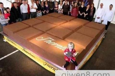 世界上最大的巧克力