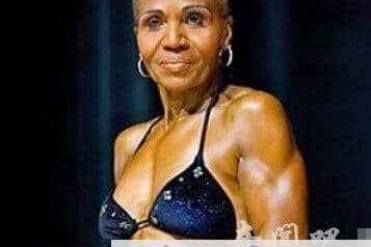 世界上最年长的女健美选手美国74岁老太