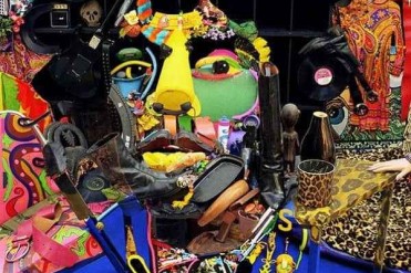 化垃圾为神奇!垃圾也能成名人名画?