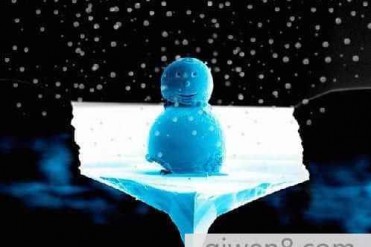 世界上最小的雪人