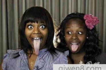 世界上最长舌头的女性舌头长7厘米