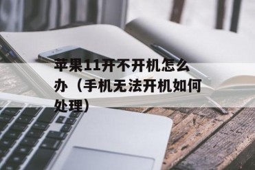 苹果11开不开机怎么办(手机无法开机如何处理)