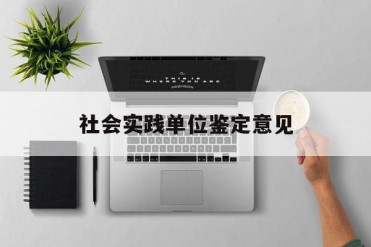 社会实践单位鉴定意见