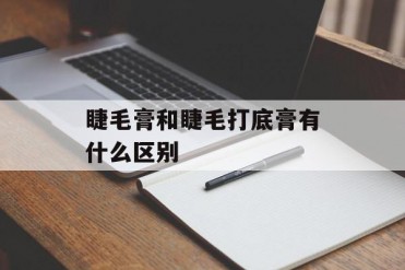 睫毛膏和睫毛打底膏有什么区别