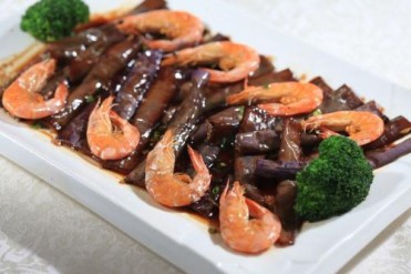茄子和虾可以一起吃吗