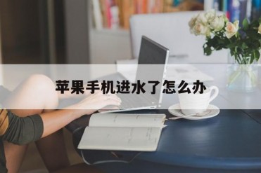 苹果手机进水了怎么办