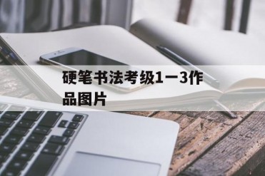 硬笔书法考级1一3作品图片