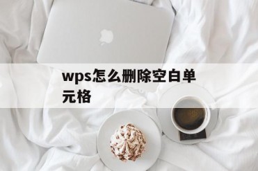 wps怎么删除空白单元格