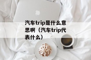 汽车trip是什么意思啊(汽车trip代表什么)