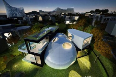 世界上最豪华的别墅 蚕茧屋(妥妥的豪宅)