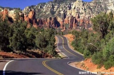 世界上最美的十大公路 太平洋海岸高速公路(全长6...