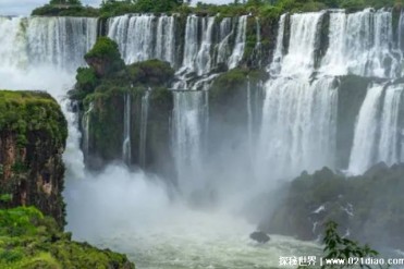 世界上最大的瀑布 伊瓜苏瀑布景色壮观(比较著名)