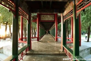 世界上最长的走廊 颐和园长廊有14000多个手绘画(...