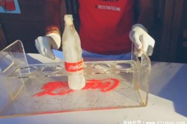 世界上最独特的可乐 冰瓶可乐瓶身都能吃掉(低碳...