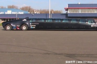 世界上最豪华公交车 制作时花费7000多万元(速度...