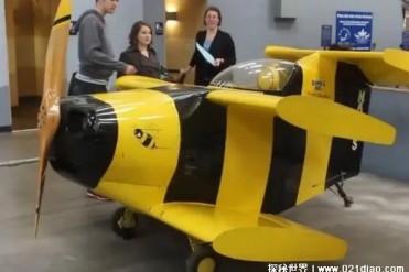 世界上最小的载人飞机 由美国设计师设计(外观简洁)