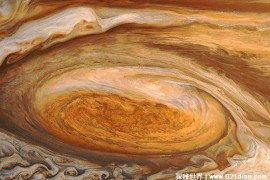  木星到底有多可怕 表面有很多大红斑(漩涡状风暴)