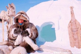  爱斯基摩人在北极如何生存 重要的是防护工具(保暖效果好)