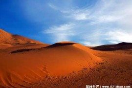  巴丹吉林沙漠气候极其干旱 却有140个神秘湖泊(年降水量少)